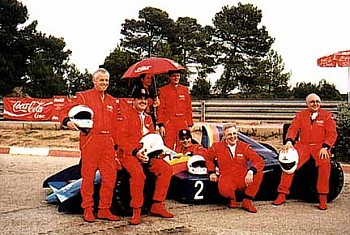 Coca Cola Firmenevent 1997 Formel 1 Kurs