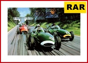 Vanwall British Racing Green Sieg Monza 1957