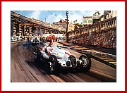 Race of the Titans Poster print Monte Carlo Grand Prix 1937