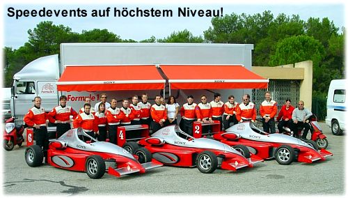 Gruppe F3 und F1 Incentive Kurse