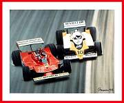 Benja Gilles Villeneuve und Arnoux 180