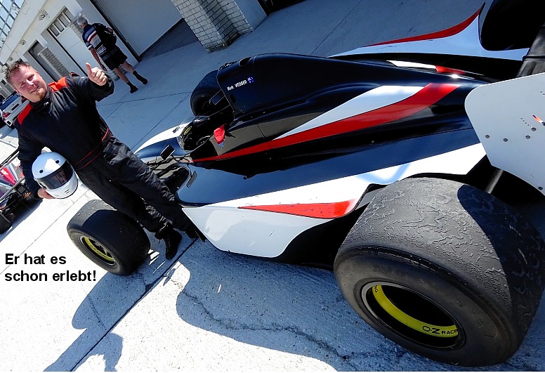 Formel 2 Kunde happy nach F3000 Kursprogramm