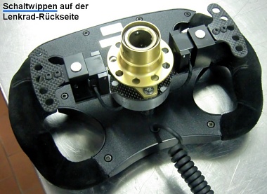 Lenkrad Wippschaltung im Formel Renault NEU