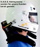 HANS Helme für Lehrgang Kunden