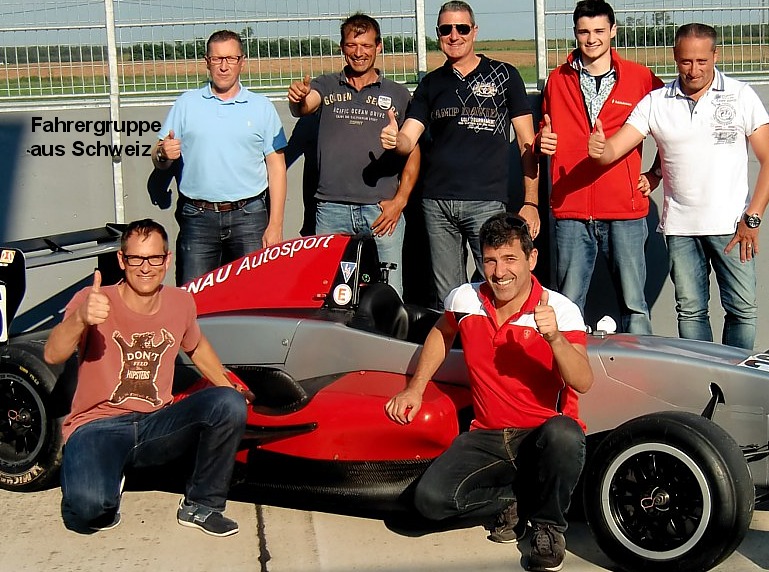 FIA Rennlizenz Lehrgang Piloten Gruppe Schweiz