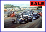 Fea Coulthard Victory No 1 Portugal GP 1985 Williams F1 180S