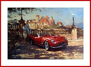 Ferrari 250 California Spyder Poster Kunstdruck Bild