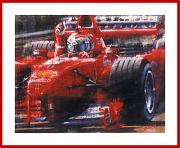 Eddie Irvine Ferrari Formel 1 POSTER 1999 A1 Ring Sieg 