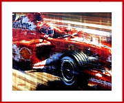 Poster Schumacher Ferrari 2004