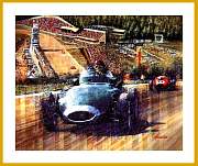 Tony Brooks Vanwall 1958 Spa Frncorchamps Sieg Autogramm Buch Bild Foto