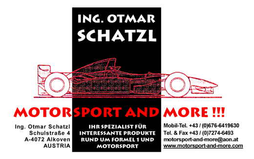 Kontaktadresse Formel 1 Ausstellung Spezialist