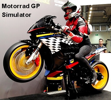Motorrad GP Rennsimulator mieten Wheely