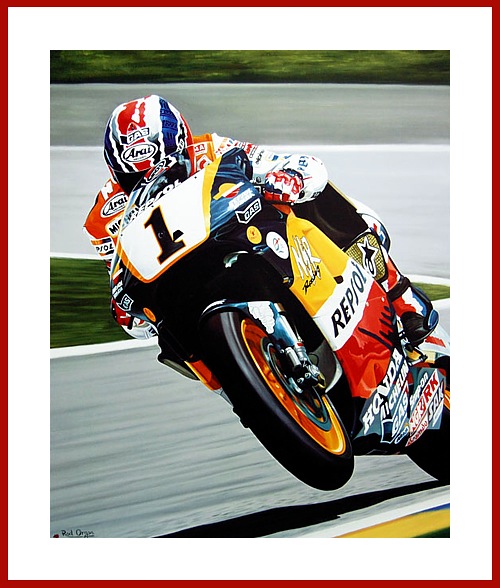Poster Mick Doohan 1998 Motorrad WM 