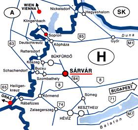 Pannonia Ring Lageplan Rennauto fahren lernen Balaton