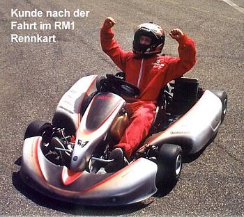 Rennkart Rotax selber fahren