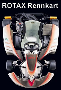Rennkart Rotax sw oben 300