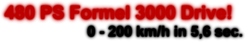 Formel 3000 Rennfahrer Kurs - wie Formel 1