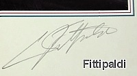 Signatur Fittipaldi 1973