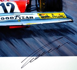 Signatur Lauda 1975 Gic Monaco 250