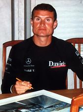Signieren David Coulthard Rennfahrer Autogramm Formel 1 Karte DC