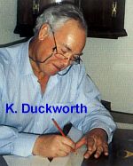 Autogramm Keith Duckworth Cosworth Motor Poster Karte