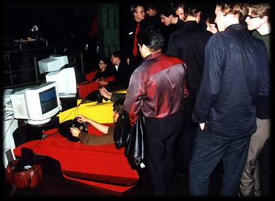 Renn Simulator Organisation für Messe Show Event