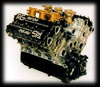 McLaren Porsche TAG Turbo Motorblock