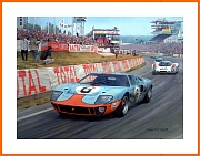 Ford GT40 1969 Ickx Oliver Sieg Le Mans