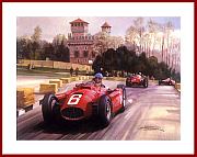 Lancia D50 Alberto Ascari 1955 Kunstdruck Foto Buch