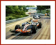 Lewis Hamilton POSTER 1st F1 victory
