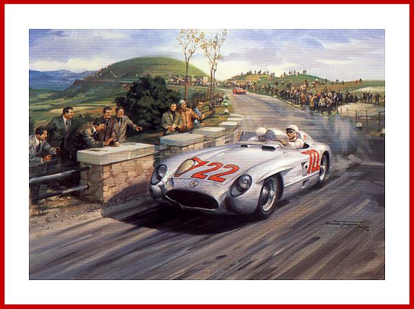 Tur 600 Mercedes SLR 722 Mille Miglia 1955 Moss