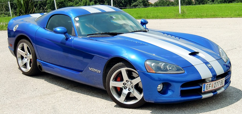 Dodge Viper SRT10 GTS Vermietung Deutschland Ösaterreich Schweiz