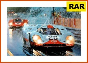 Wat 180R Film Le Mans 1970 Gulf Porsche 917 McQueen Poster