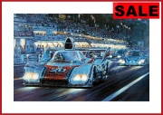 Wat 180S Le Mans Sieg 1976 Martini Porsche 936 Ickx Poster