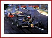 Mario Andretti Lotus 79 Poster Ground Effect Formel 1