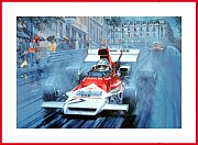 Formel 1 BRM POSTER final victory Beltoise Monaco GP F1 1972