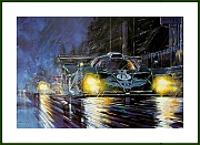 Bentley Poster 24 h of Le Mans 2001
