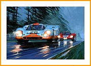 Wat 180 Gic 917 und 512S Le Mans 1970 Regen