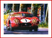 Le Mans Poster 1957 Maserati 450S Stirling Moss