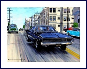 Wat 180 Gic Poster Dodge Charger 1968 Bullit Film movie