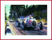 Bernd Rosemeyer Poster Auto Union