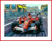 Wat 180 Gic Schumacher Monaco 2006 Ferrari F1 Sieg