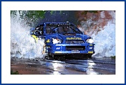 Subaru Impreza WRC Titel Poster Petter Solberg 2003
