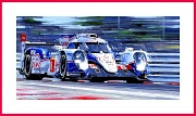 Poster Toyota WEC Le Mans Series Champion 2014