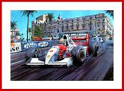 Ayrton Senna Monaco Sieg 1993 Formel 1 Poster Bild