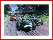 Wat 180 Vanwall British Racing Grenn Sieg Monza 1957