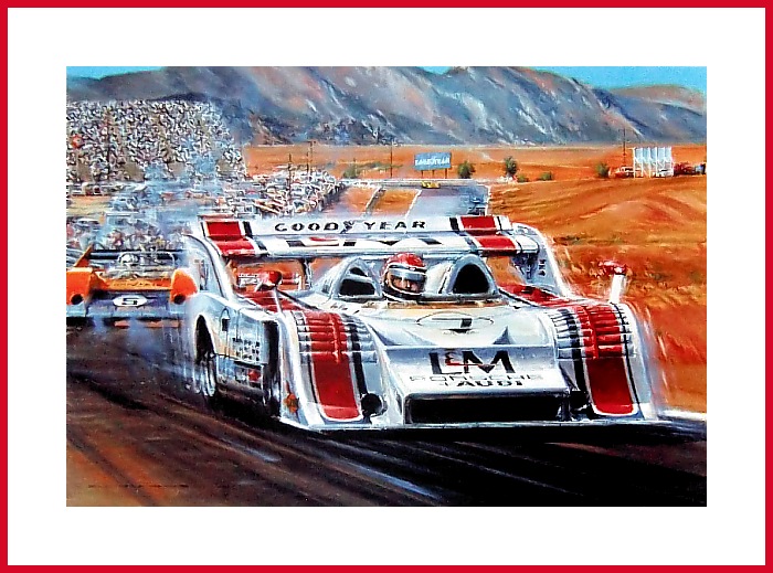 Poster Can Am 1972 Porsche 917 10 Sieg