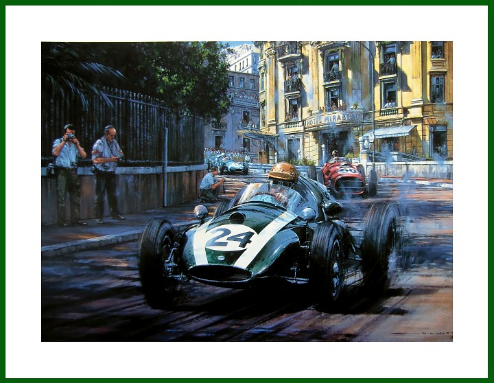 Cooper T51 POSTER F1 Champions 1959 Jack Brabham